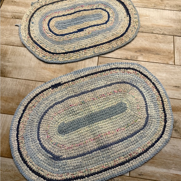 Set of Handmade Oval Braided Rugs - Picture 7 of 7